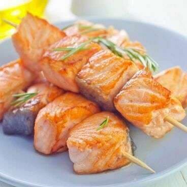 Шашлычки из форели