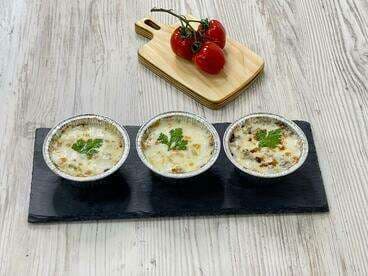 Жюльен с грибами и курицей