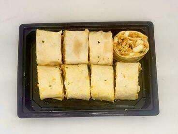 Ролл с сыром и морковью по-корейски