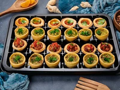 Тарталетки с мини кишами 2