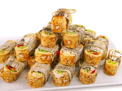 Ролл с индейкой