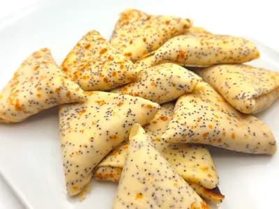 Маковые блинчики с творогом