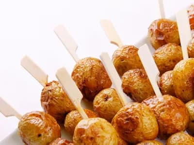 Шашлычок из черри картофеля