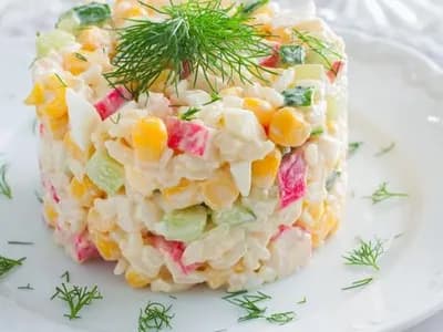 Салат «Крабовый» (для комплексных обедов)