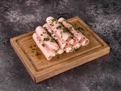Рулетики с ветчиной
