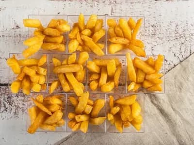 Картофель по-деревенски в фуршетной форме