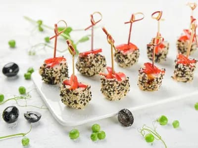 Цыпленок в кунжуте