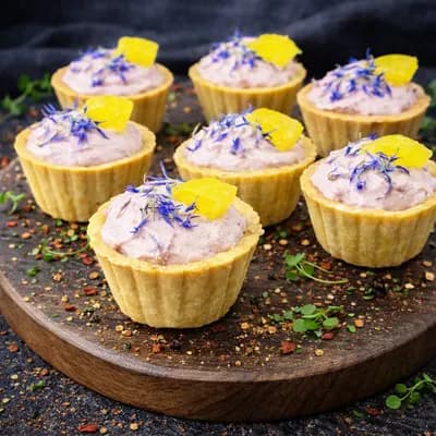 Тарталетки мясные "Ветчина и василёк" 20г