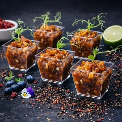 Мини трайфлы "Свинина барбекю" 50г