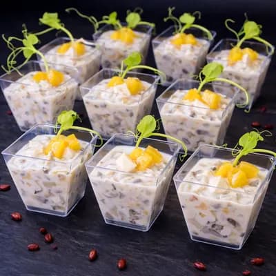 Мини трайфлы "Сливочная курочка с грибами" 50г