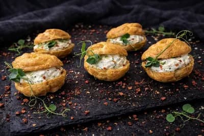 Профитроли с пепперони и чизом 35г