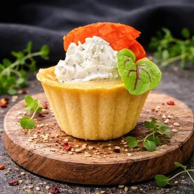 Тартателки мясные "Гратен Пепперони" 60 шт