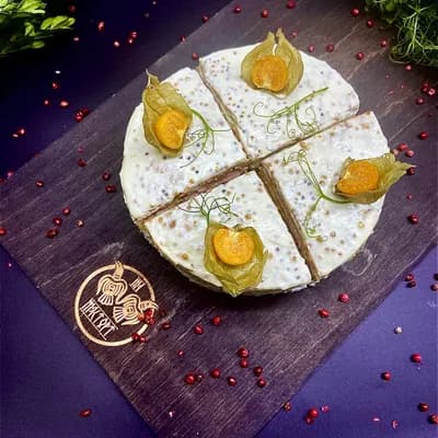 Бенто "Мясной квартет" в разрезе