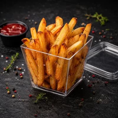 Картофель фри запечённый