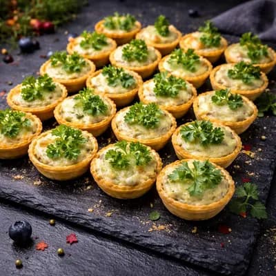 Киш «Грибной с курочкой и сыром" 110г