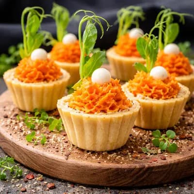 Тарталетки мясные "Горбунья кэррот" 20г