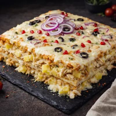 Мясной пирог "Курочка с ананасом по-гавайски" 1.25-1.45 кг