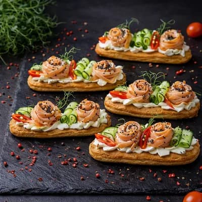 Эклеры "Копченая курочка"