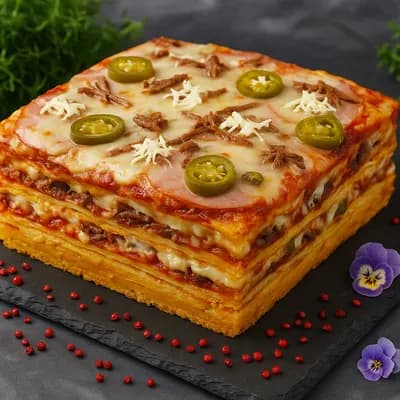 Мясной пирог "Телятина копченая с перцем Халапеньо" 1.25-1.45 кг