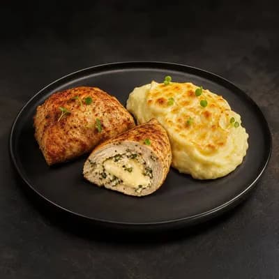 Куриные кармашки с сырной начинкой — порция 350 г