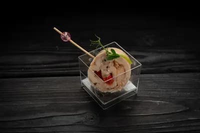 Канапе куриный рулет 10 шт