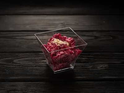 Салат из печеной свеклы с грецким орехом 10 шт.