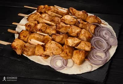 Шашлык из индейки (10 шпажек)