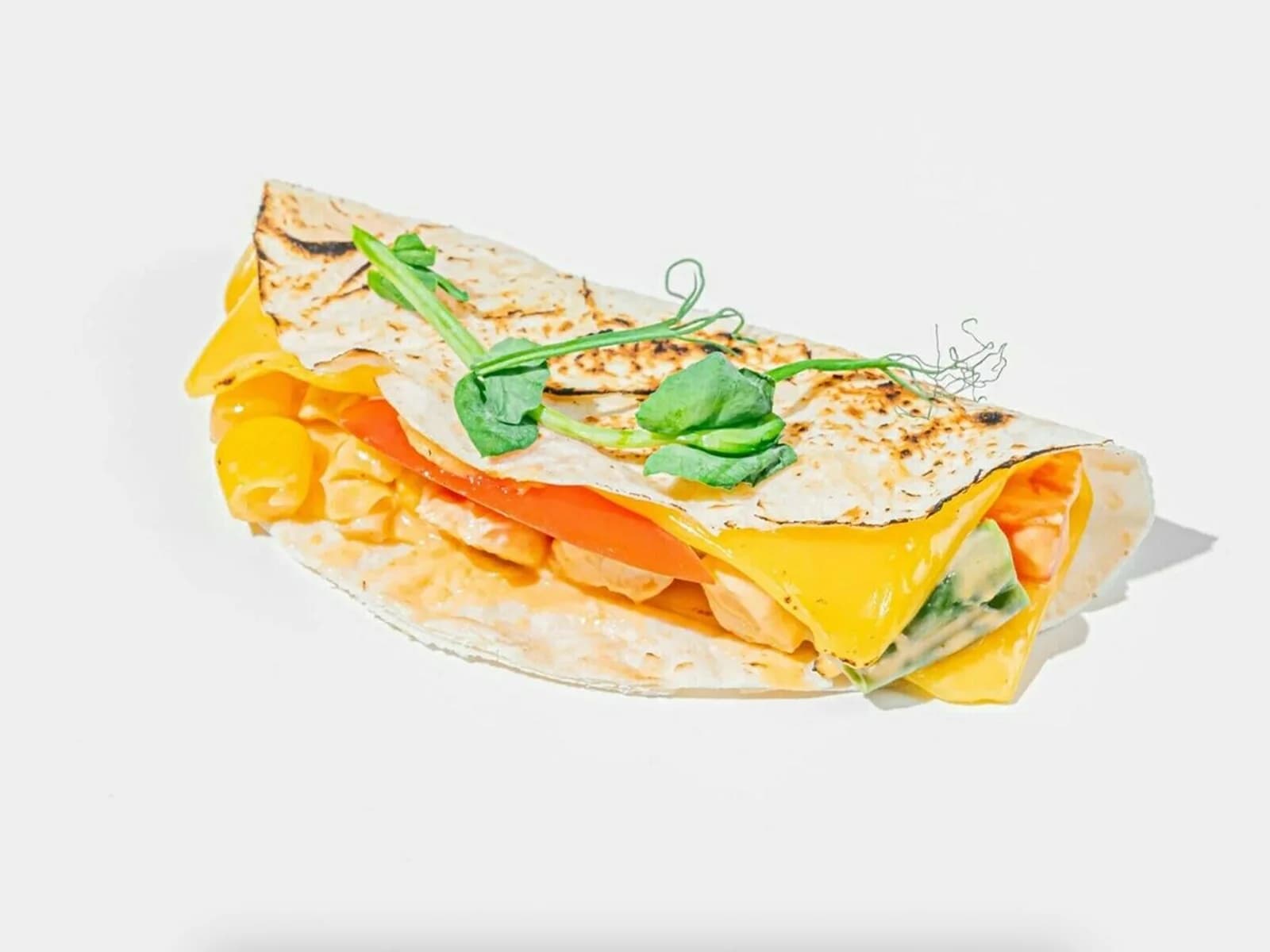 Мини-кесадилья с куриным филе