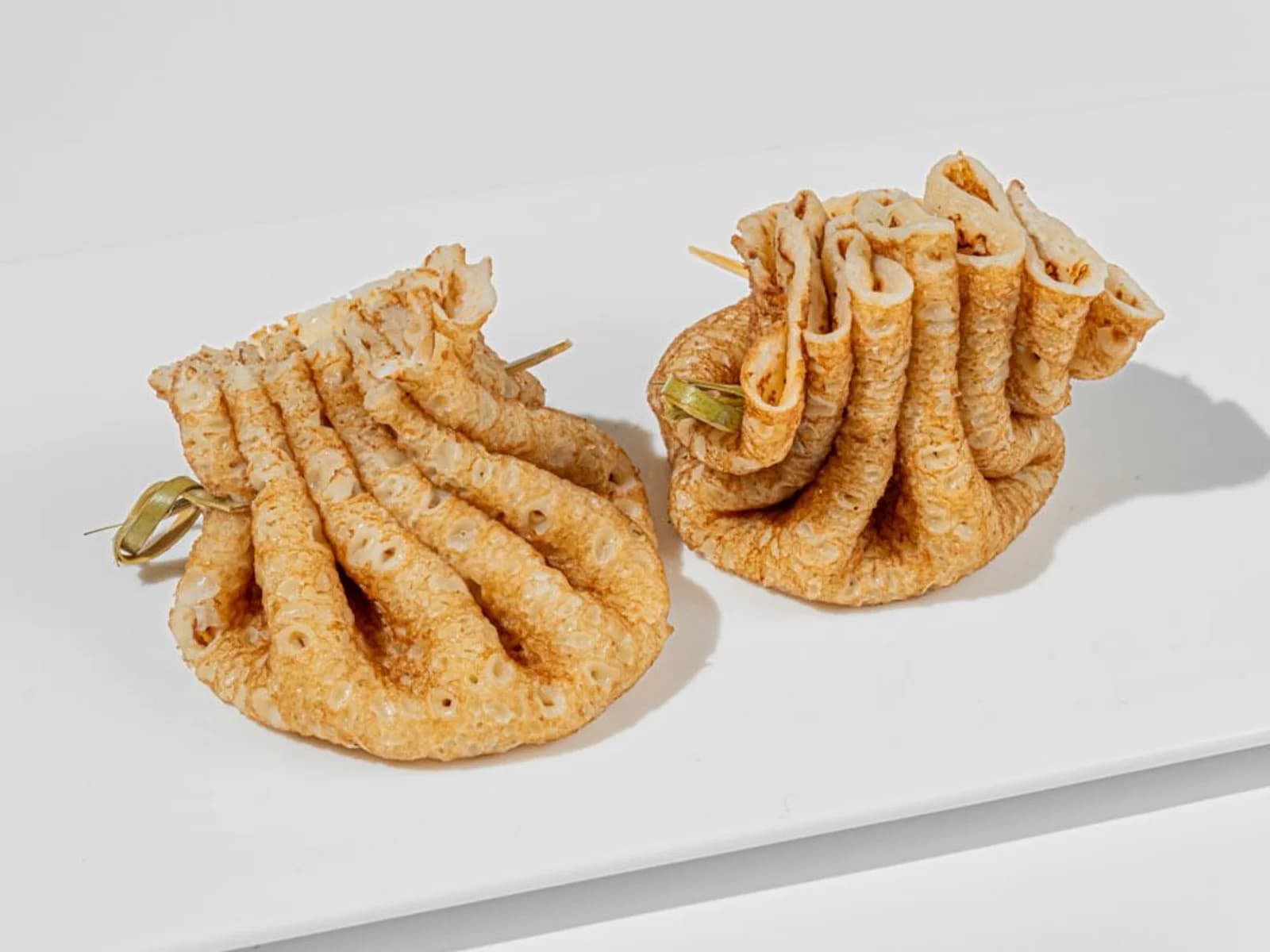 Блинный мешочек с куриным жюльеном