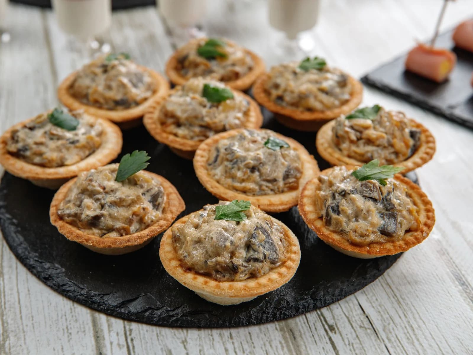 Жульен грибной с курицей