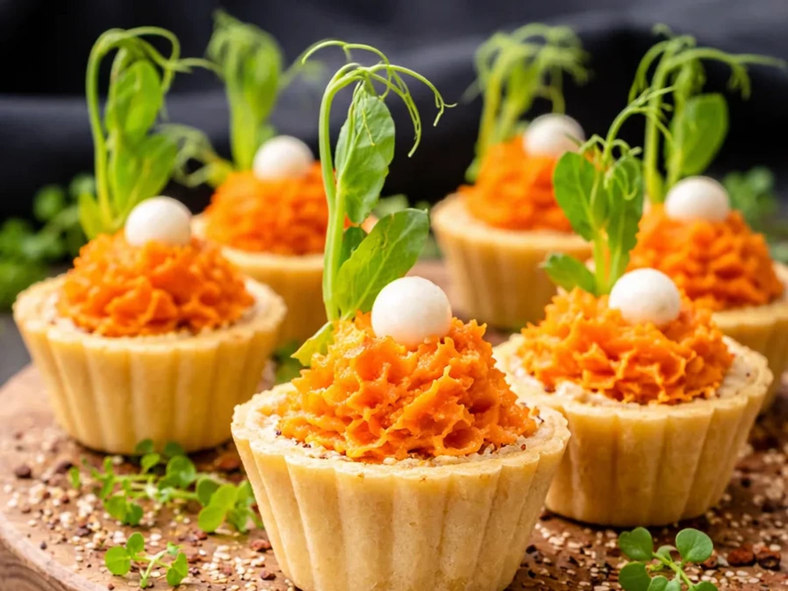 Тарталетки мясные "Горбунья кэррот" 20г